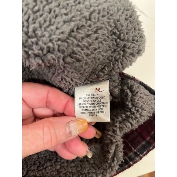 St John’s Bay Men’s Button Down Flannel Plaid Shacket Sz 2XL Outdoors Jacket Shi - Picture 8 of 10